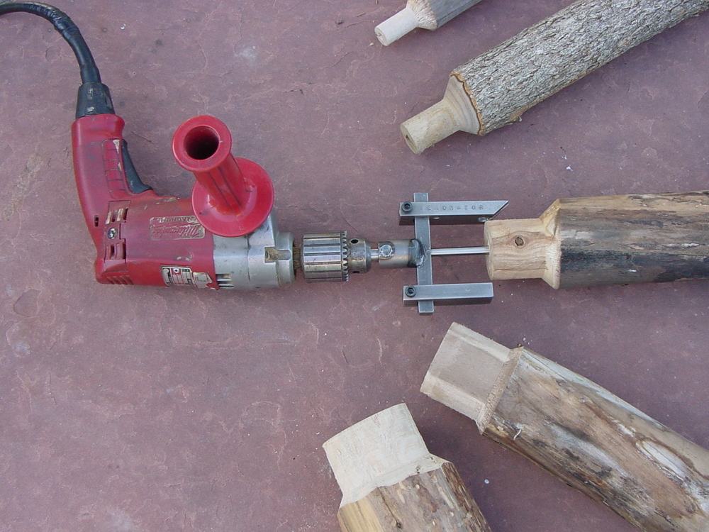 Log deals tenon cutter